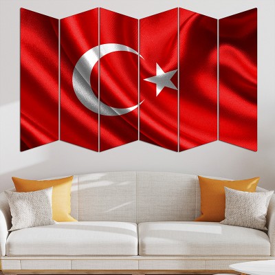 Türk Bayrağı Duvar Tablo